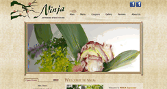 Desktop Screenshot of ninjajapanesesteakhouse.com